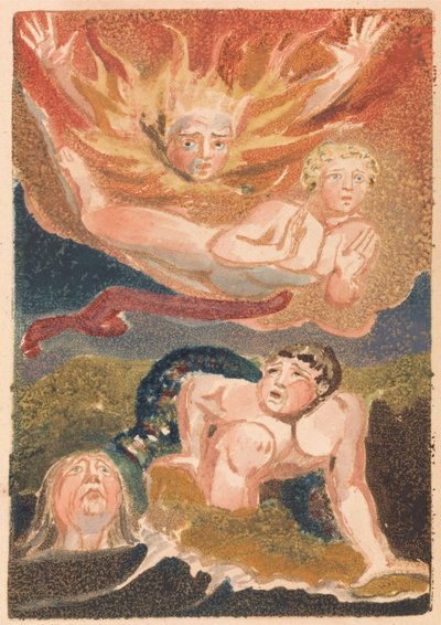 El Primer Libro de Urizen, Placa 22 (Bentley 24) de William Blake