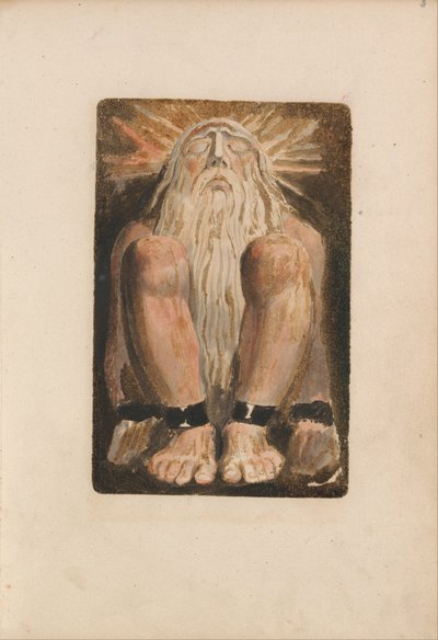 El primer libro de Urizen, Placa 3 (Bentley 22) de William Blake