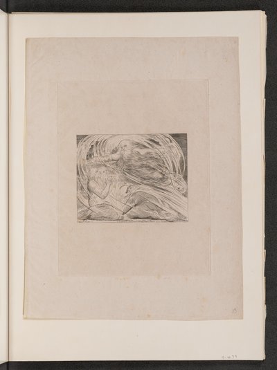 El Señor respondiendo a Job desde el torbellino de William Blake