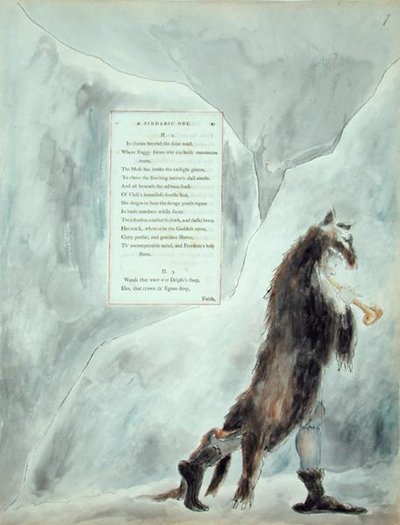 El Progreso de la Poesía, una Oda Pindárica, de 