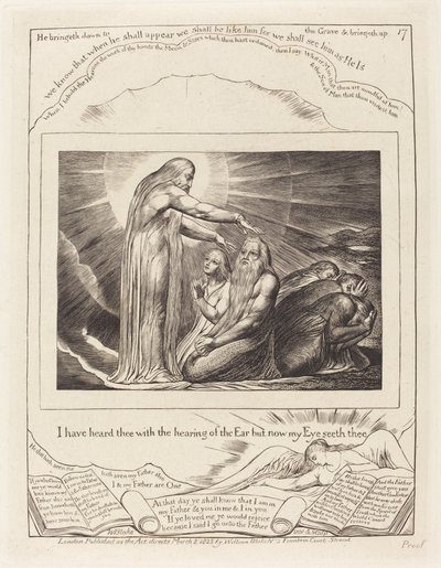 La visión de Dios de William Blake