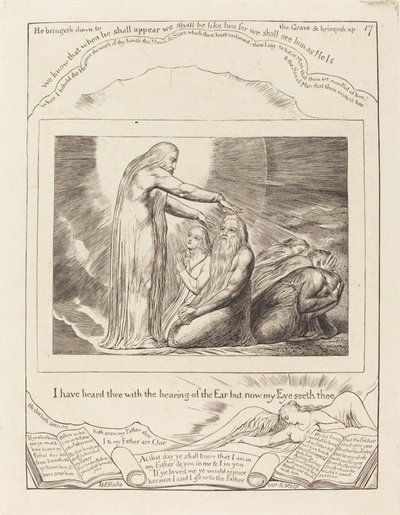 La visión de Dios de William Blake