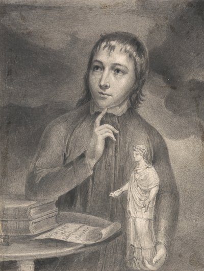 Thomas Alphonso Hayley, Dibujo de Medio Cuerpo de William Blake
