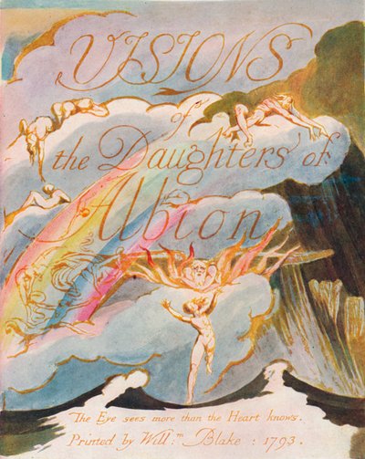 Visiones de las hijas de Albión, 1793 de William Blake