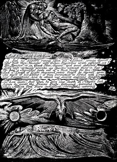 William Blake 1757-1827, místico, poeta, pintor y grabador inglés, 1804-1820 de William Blake