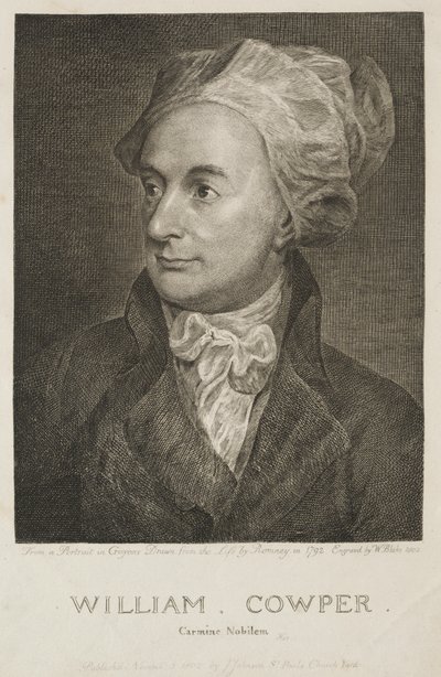 William Cowper de William Blake