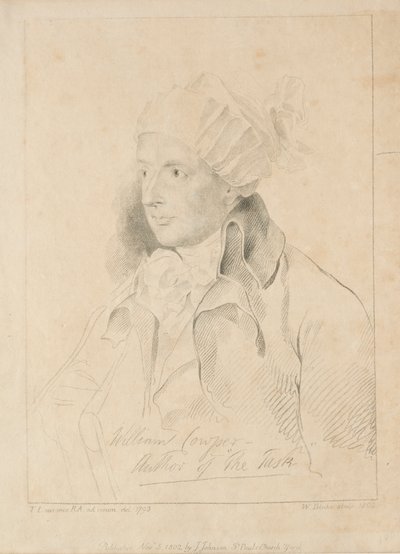 William Cowper de William Blake