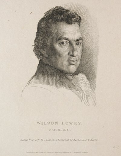 Wilson Lowry, 1825 de William Blake