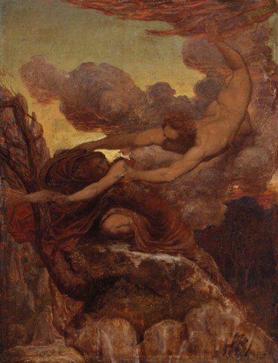 Perseo y Andrómeda de William Blake Richmond