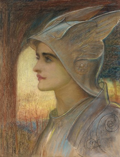 Santa Juana de Arco de William Blake Richmond