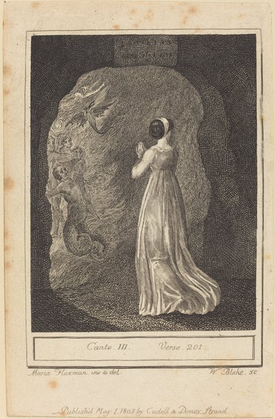 Canto III, Verso 201 de William Blake after Mary Ann Flaxman