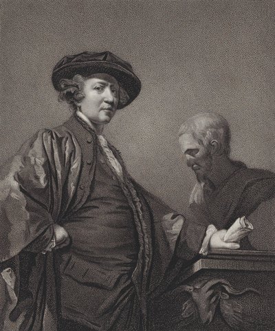 Sir Joshua Reynolds, caballero de William Bond