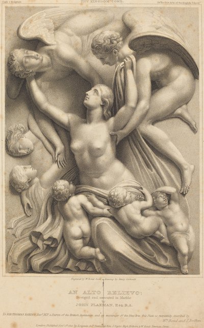 Venga tu reino (Monumento a Sir Thomas Barting) de William Bond after Henry Corbould after John Flaxman