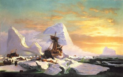 Aplastado en el hielo de William Bradford