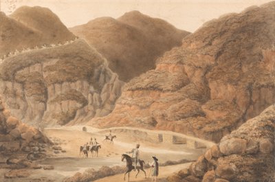Paso en las montañas entre Nisa y Villa Velha de William Bradford