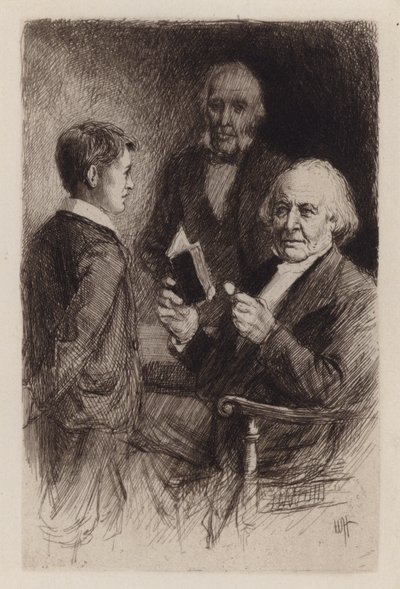 Un muchacho de partes de William Brassey (after) Hole