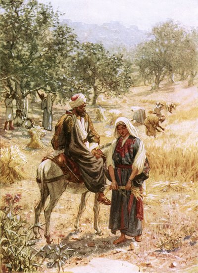 Boaz y Ruth de William Brassey Hole