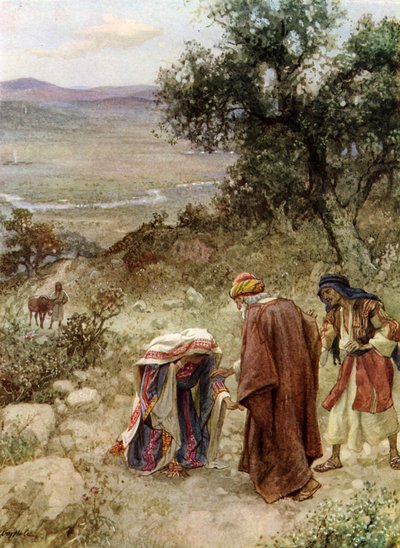 Eliseo y la mujer sunamita de William Brassey Hole