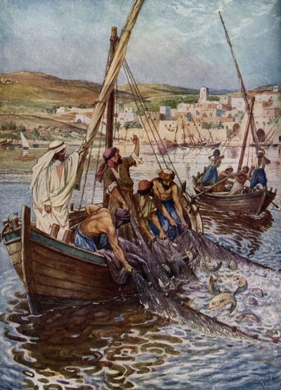 Cuatro pescadores son llamados como discípulos de William Brassey Hole