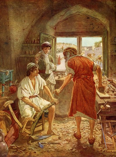 Jesús de joven - Biblia de William Brassey Hole