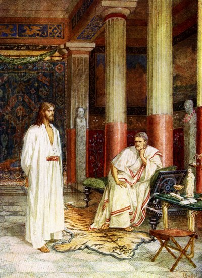 Jesús ante Pilato - Biblia de William Brassey Hole