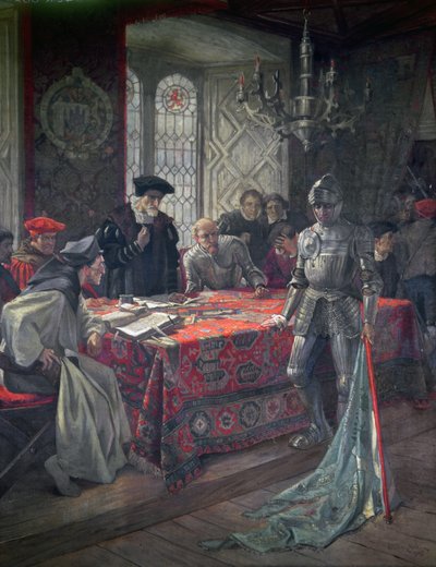 Noticias de Flodden, 1513 de William Brassey Hole