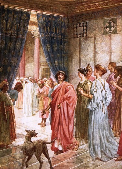 Pilato envía a Jesús a Herodes de William Brassey Hole