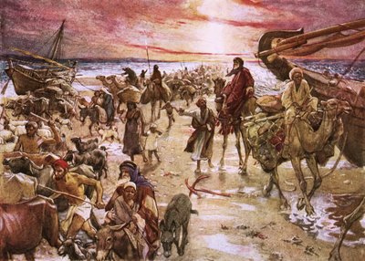 El paso del Mar Rojo de William Brassey Hole