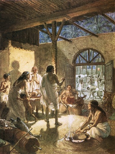 La pascua en Egipto de William Brassey Hole