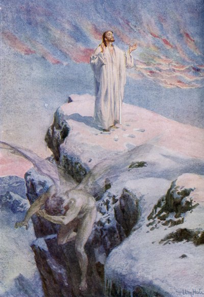 La tentación de Jesús - Biblia de William Brassey Hole