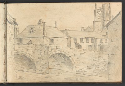 Puente de Oakhampton de William Brockedon
