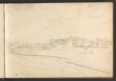 Castillo de Powderham de William Brockedon