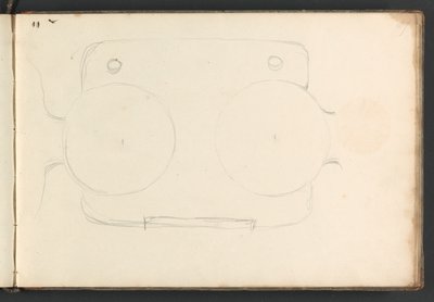 Boceto de un dispositivo desconocido de William Brockedon