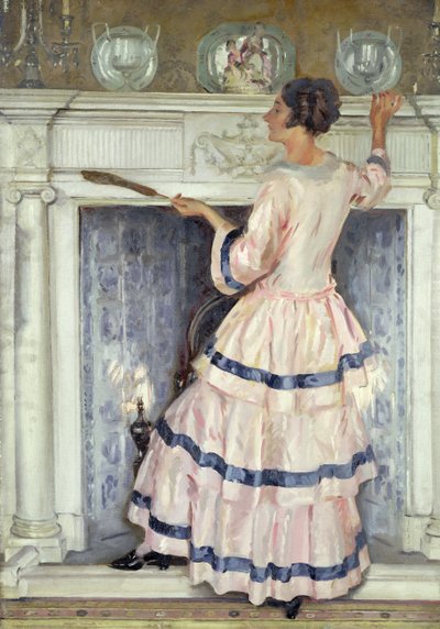 Sra. Kelsey en rosa de William Bruce Ellis Ranken