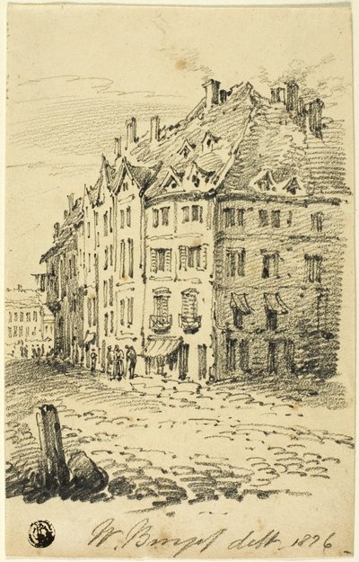 Calle de la ciudad de William Burges