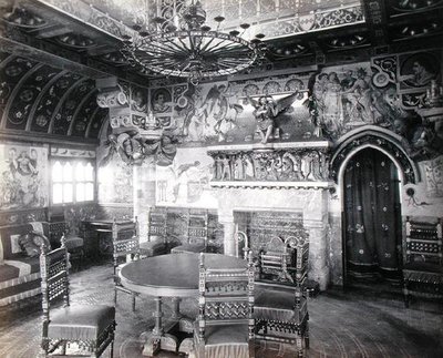Comedor en la casa de William Burges de William Burges