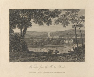 Wickham desde la carretera de Marlow de William Byrne