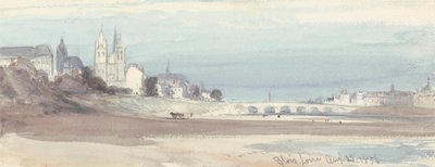 Blois en el Loira de William Callow
