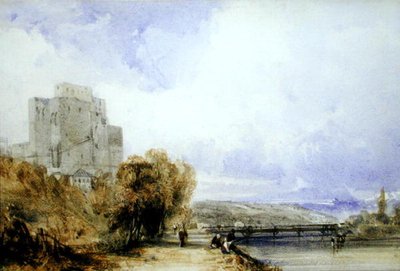 Chateau de Montboucher de William Callow
