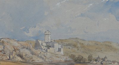 Château de Lourdes, 11 de julio de 1836 de William Callow