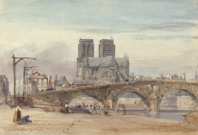 Notre Dame, París de William Callow