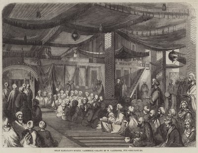 Mezquita de Shah Hamadan, Cachemira de William Carpenter