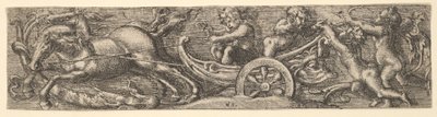 Un carro de concha de vieira, 1654 de William Carter