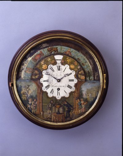 Reloj de esfera, finales del siglo XIX, esfera c.1770 de William Carter