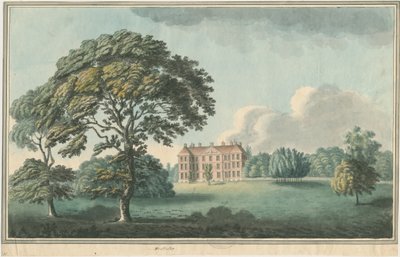 Wrottesley Hall: pintura, s.d. [1796-1839] de William Carter
