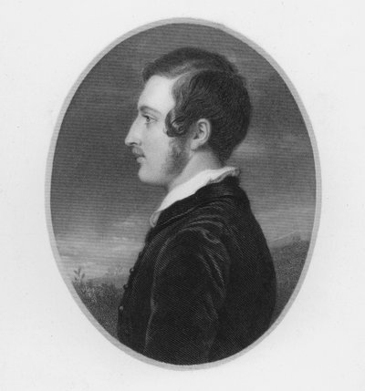 Príncipe Alberto, a la edad de veinte años de William Charles (after) Ross