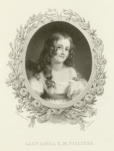 Lady Adela Corisande Maria Child Villiers de William Charles Ross