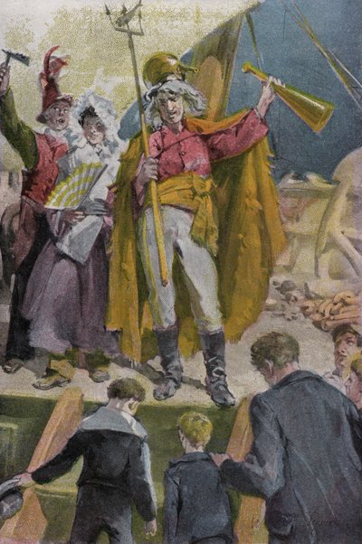 Ilustración para Peter The Whaler de William Christian Symons