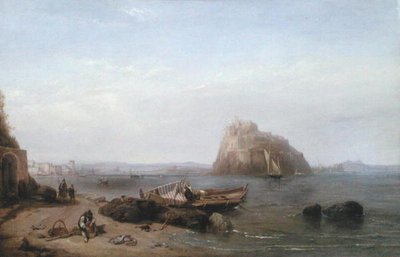 Una vista de Ischia de Clarkson Frederick Stanfield