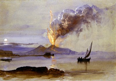 Erupción del Monte Vesubio de Clarkson Frederick Stanfield